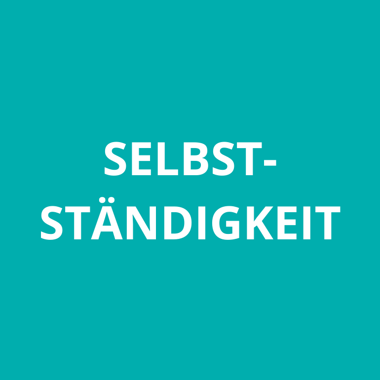 Kategorie Selbstständigkeit Kategorie Selbstständigkeit