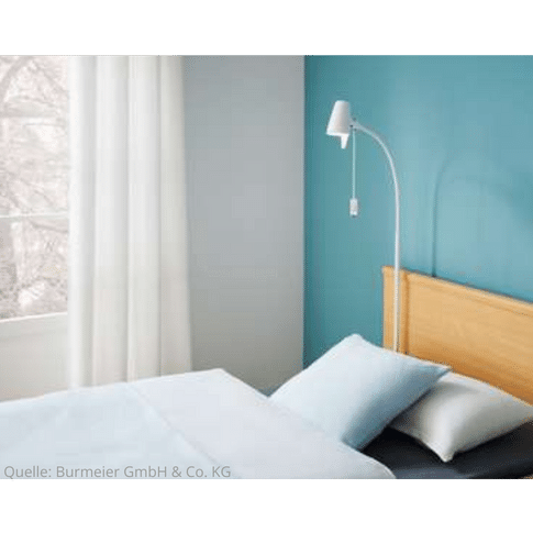 BURMEIER Zubehör | Leselampe - Befestigung Aufrichter