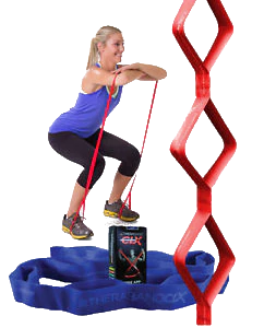 TheraBand CLX mit Schlaufen