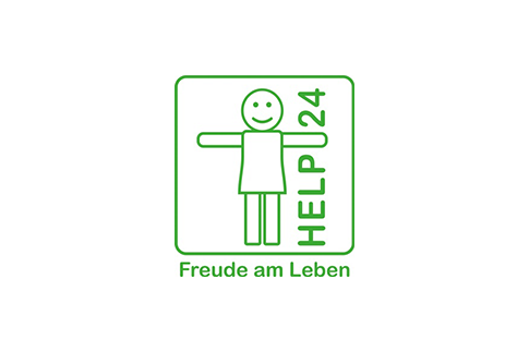 Hier ist das Logo von Help-24 zu sehen. 