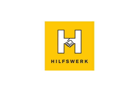 Hier ist das Logo von NÖ Hilfswerk Österreich zu sehen.