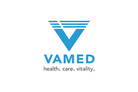 Zu sehen ist das Logo von VAMED Care.