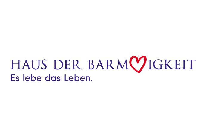 Zu sehen ist das Logo vom Haus der Barmherzigkeit in Poysdorf.