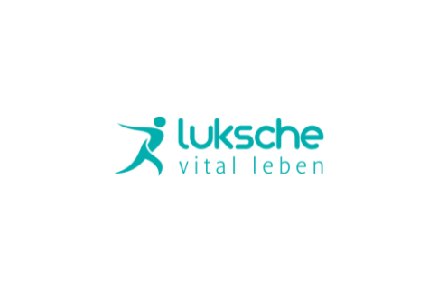 Luksche - vital leben Zu sehen ist das Luksche-Logo.