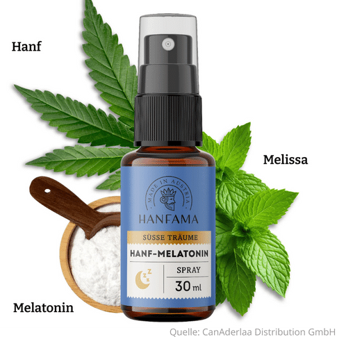 Hanfama Hanf-Melatonin Spray Süße Träume 