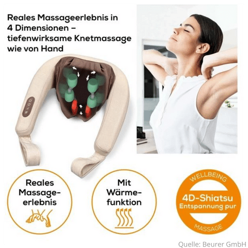 Beurer 4D Nacken-Massagegerät MG 153