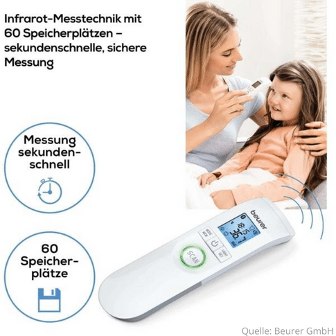 Beurer FT 95 kontaktloses Thermometer Bluetooth