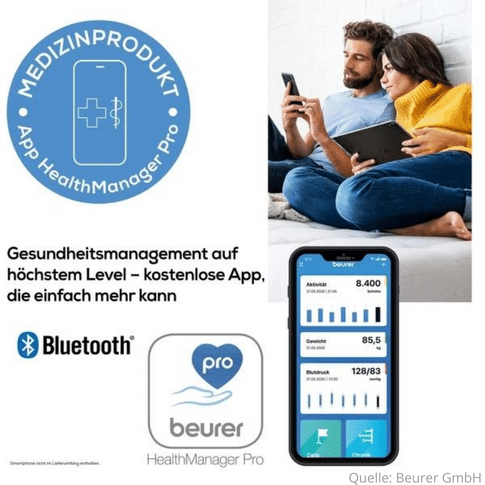 Beurer FT 95 kontaktloses Thermometer Bluetooth