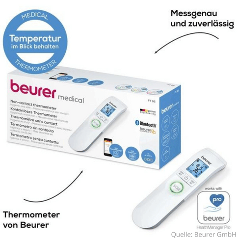 Beurer FT 95 kontaktloses Thermometer Bluetooth