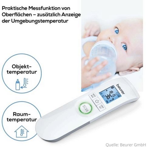 Beurer FT 95 kontaktloses Thermometer Bluetooth