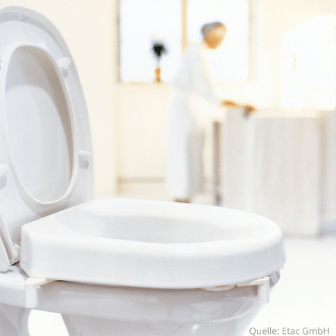 Toilettsitzerhöhung 10 cm Hi-Loo mit Deckel mit Klammern