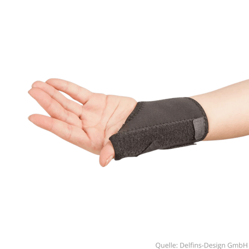 Delfins Daumenbandage mit Magnet - Turmalin