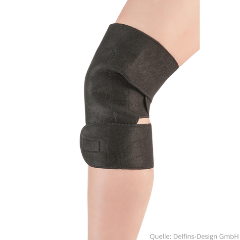 Delfins Kniebandage mit Magnet - Turmalin