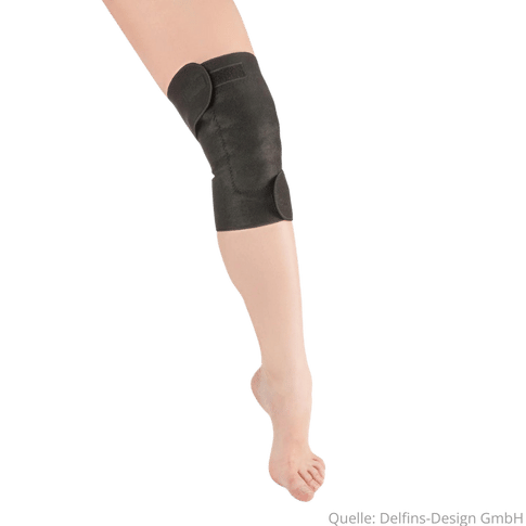 Delfins Kniebandage mit Magnet - Turmalin