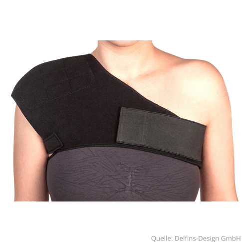 Delfins Schulterbandage mit Magnet - Turmalin 