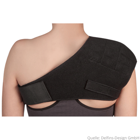 Delfins Schulterbandage mit Magnet - Turmalin 