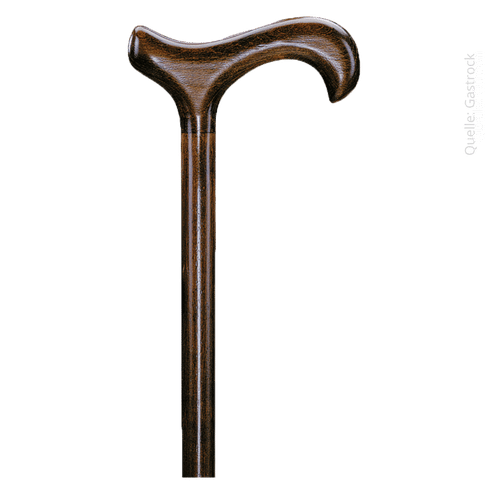 Gastrock Gehstock Herren mit Derbygriff