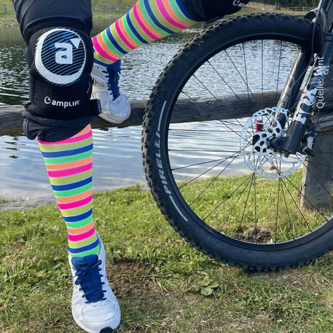 xunt - Sportstrumpf I NEON