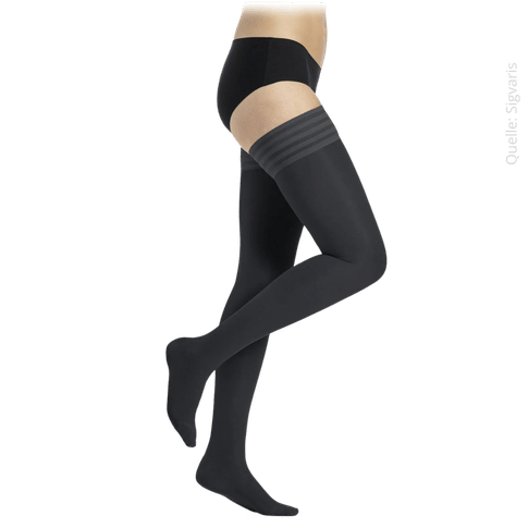 DELILAH 140 FLAT A-G Schenkelstrumpf