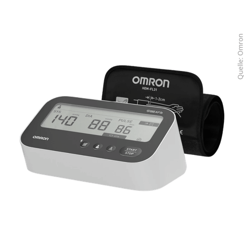 OMRON M4 Connect AFib Oberarm-Blutdruckmessgerät