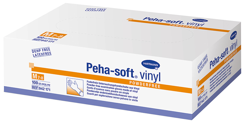 Peha-soft Einmal-Handschuhe vinyl puderfrei