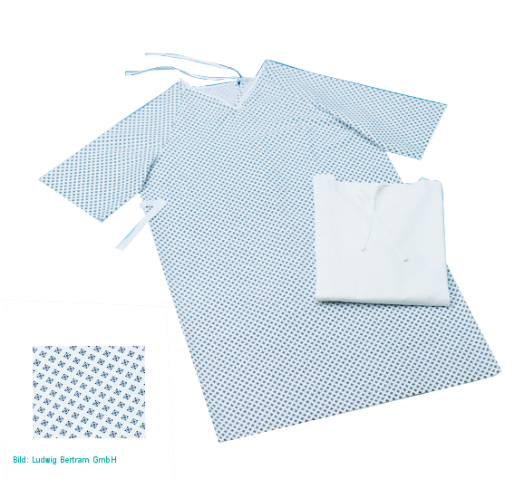 Russka Pflegehemd Sternchen