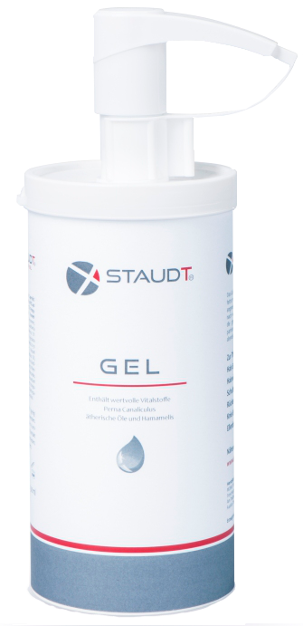 Staudt Gel Dose mit Spender