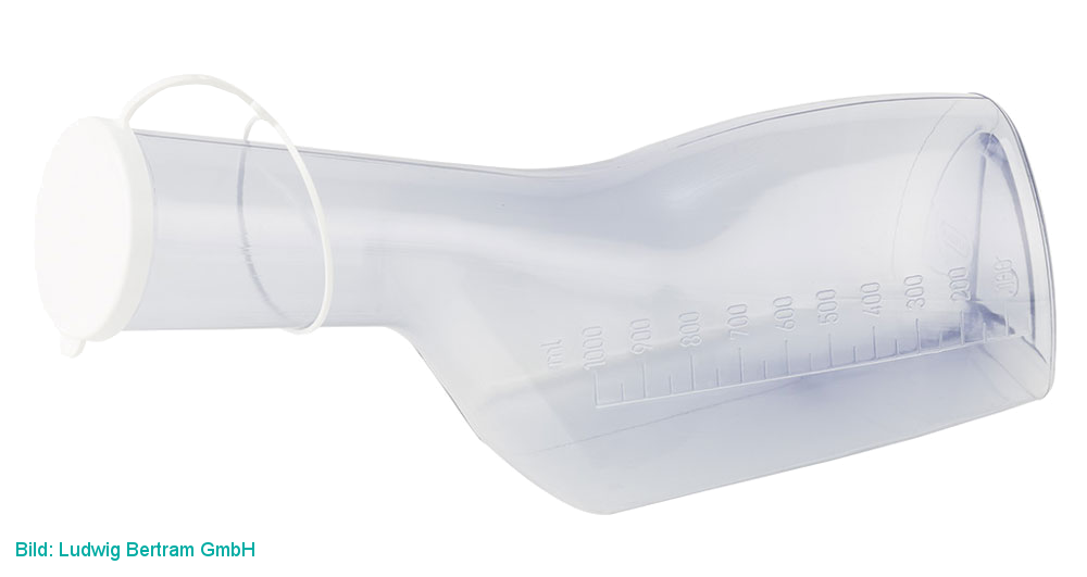 Urinflasche glasklar Männer