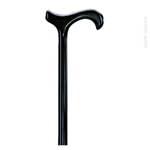 Gastrock Gehstock Damen mit Derbygriff