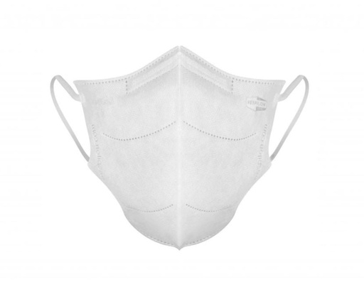 [234000055] Mundschutzmaske RespiPro White FFP2