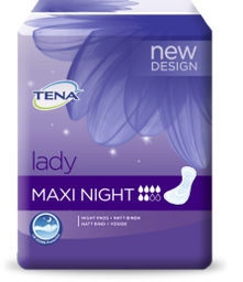 [000010201] TENA Lady Discreet Maxi Night