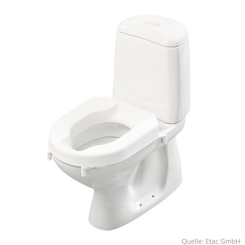[000740043] Toilettsitzerhöhung 10 cm Hi-Loo mit Deckel mit Klammern