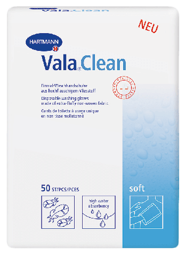 [000710047] Vala Clean soft Einmal-Waschhandschuhe